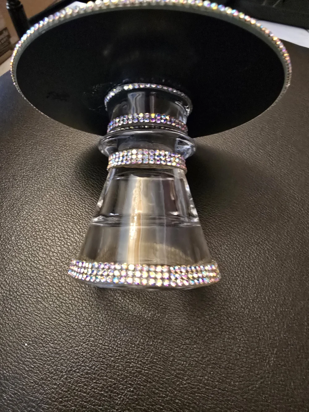 Handmade elegant clear